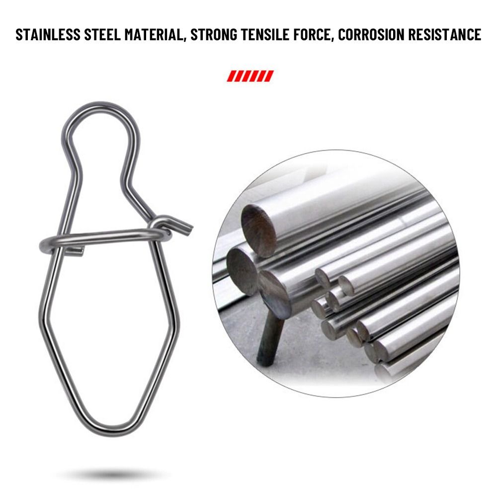 Fishing Equipment Box - 100pcs/lot nice Snap Fishing Barrel Swivel