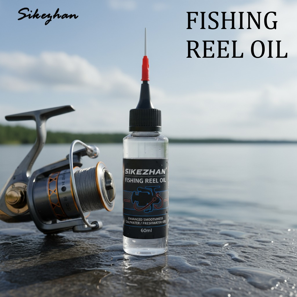 Freshwater Fishing Kit - Fishing Reel Oil with Precision Needle