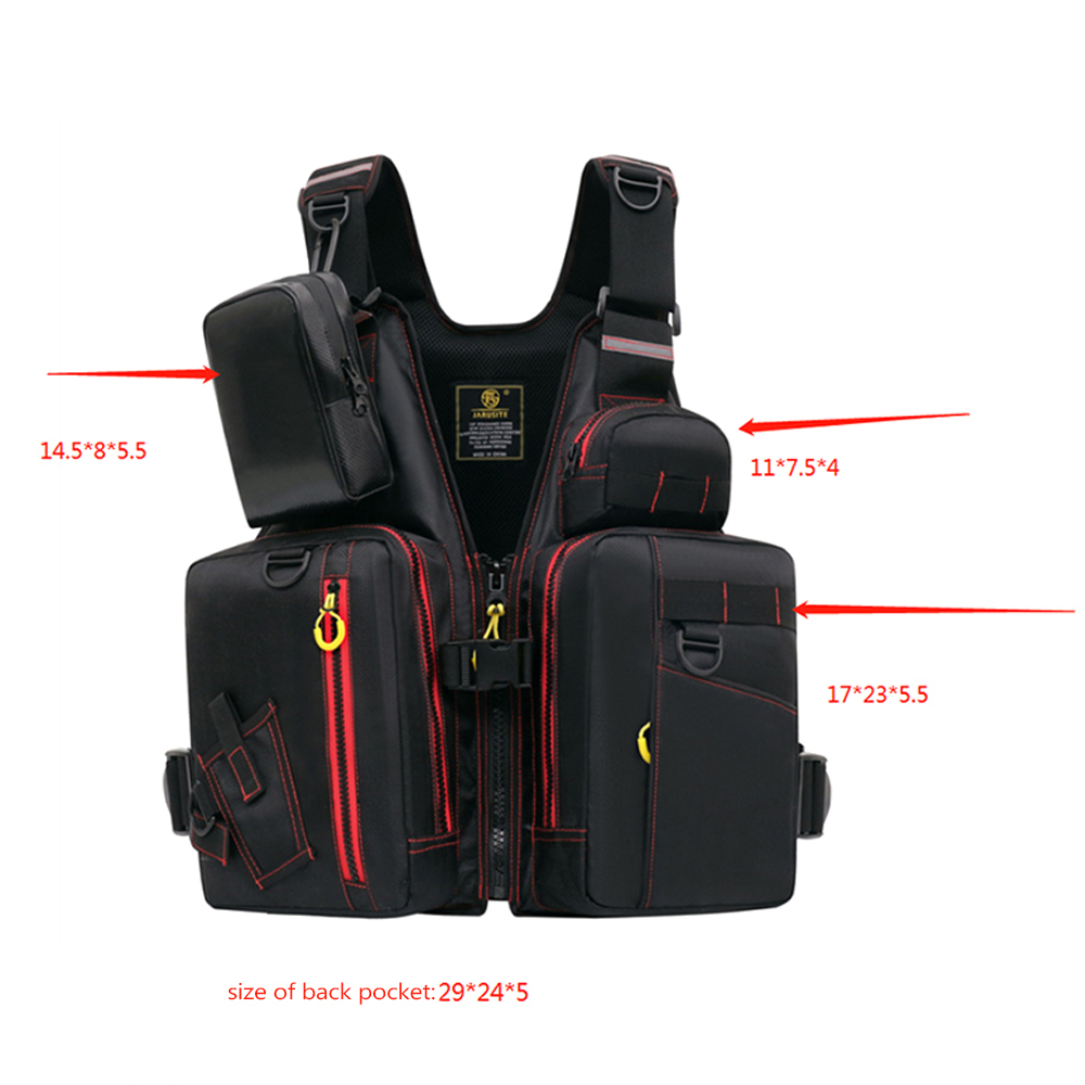 Multi-Functional Life Jacket V - Fishing Vest Jacket ulasan dan harga