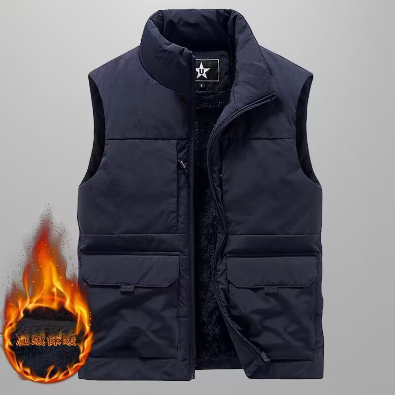Winter Men's Cargo Hunting Ves - Fishing Vest Jacket ulasan dan harga