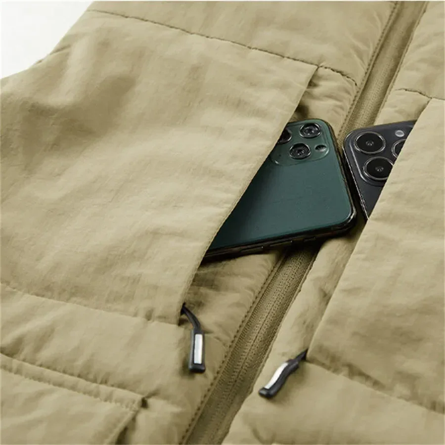 Winter Men's Cargo Hunting Ves - Fishing Vest Jacket ulasan dan harga