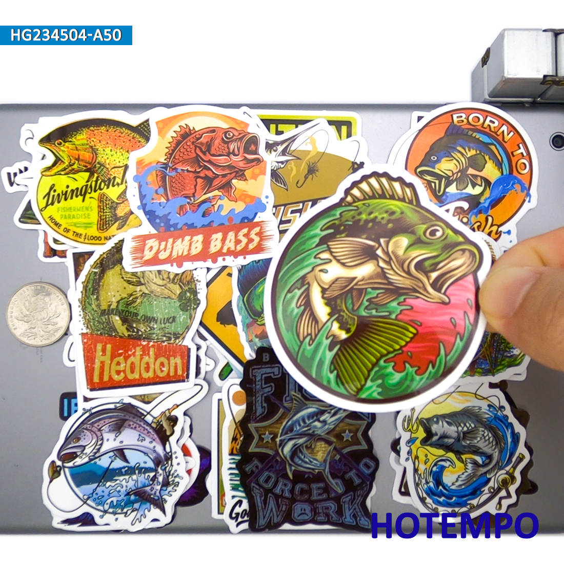 20/30/50Pieces Fisherman Style - Fishing Equipment Box ulasan dan harga