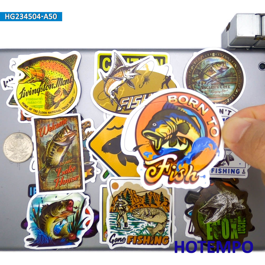 20/30/50Pieces Fisherman Style - Fishing Equipment Box ulasan dan harga