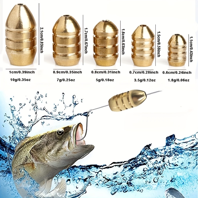 Wholesale 50pcs Golden Copper  - Freshwater Fishing Kit ulasan dan harga