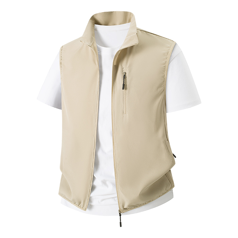 Ultra-Thin Multi Zipper Pocket - Fishing Vest Jacket ulasan dan harga