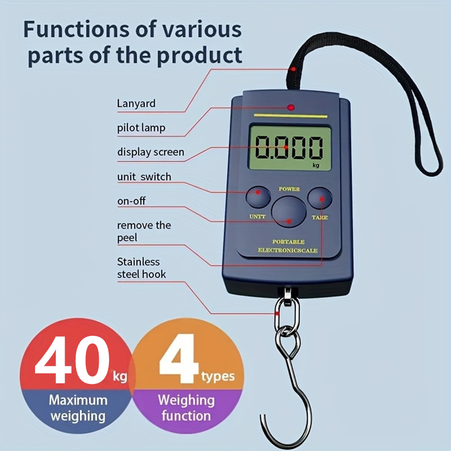 40kg Multifunctional Mini Elec - Fishing Equipment Stores ulasan dan harga