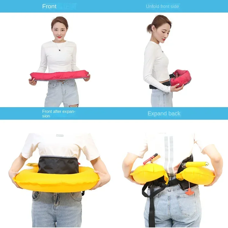 Automatic Fishing Waist Belt T - Fishing Vest Jacket ulasan dan harga