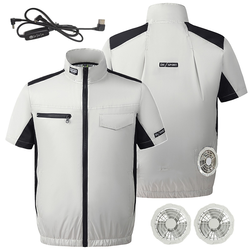 Fan Cooling Vest Summer Fishin - Fishing Vest Jacket ulasan dan harga