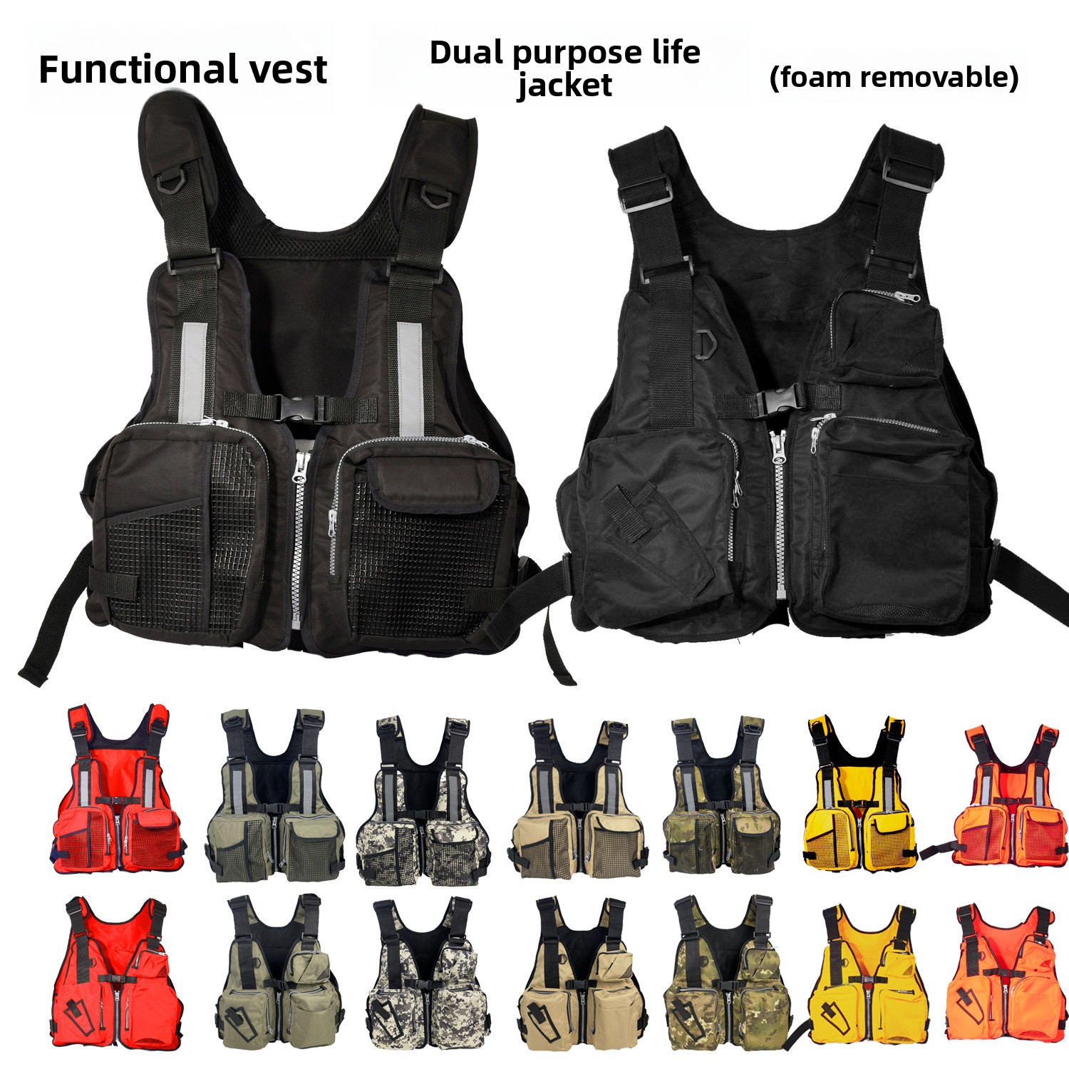 Lure Fishing Life Jacket for A - Fishing Vest Jacket ulasan dan harga