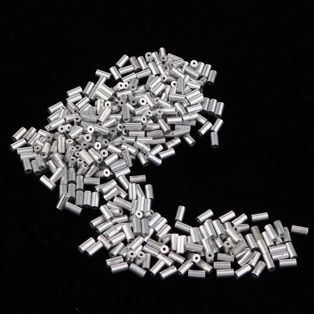Fishing Wire Leader Crimps Alu - Fishing Line ulasan dan harga