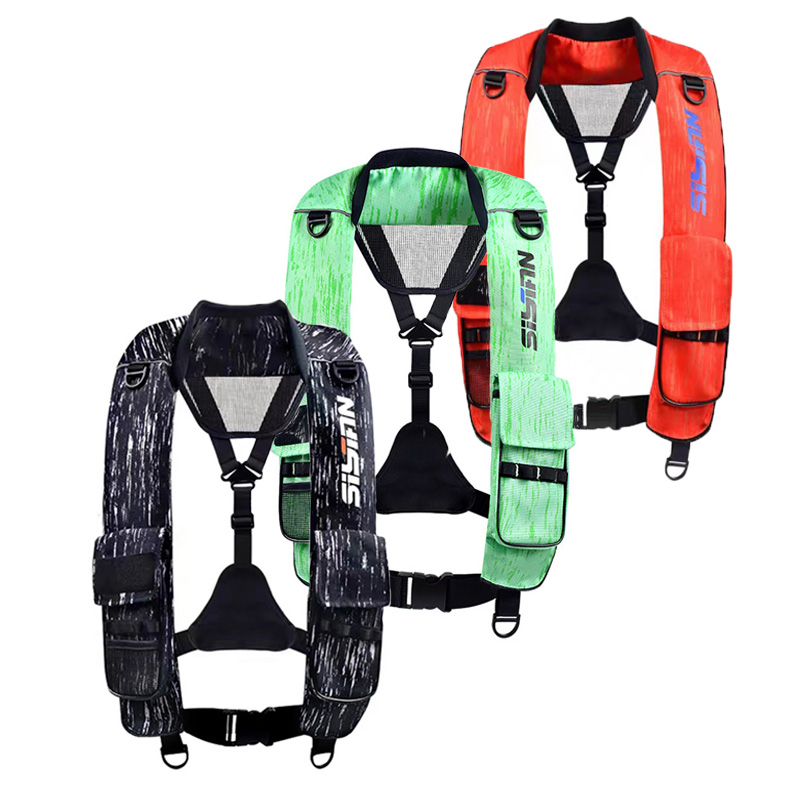 New Adult Inflatable Luya Fish - Fishing Vest Jacket ulasan dan harga
