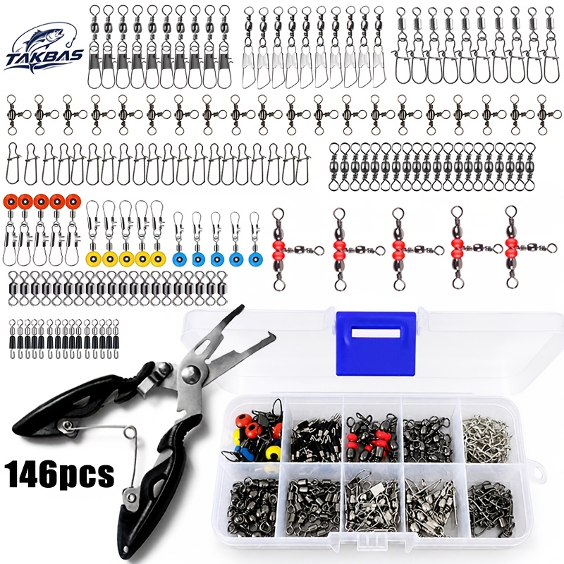 146pcs Fishing Terminal Tackle - Freshwater Fishing Kit ulasan dan harga