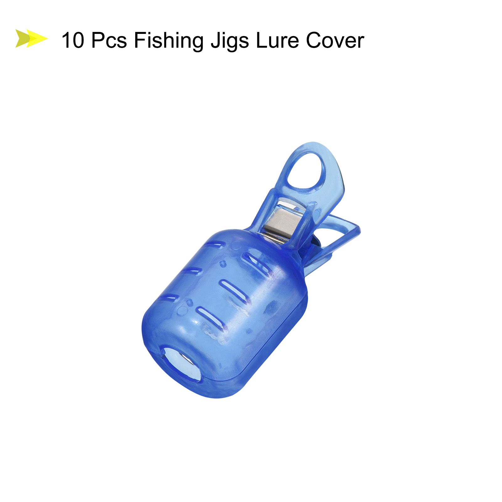 10pcs Small Size Squid Jig Hoo - Fishing Equipment Box ulasan dan harga