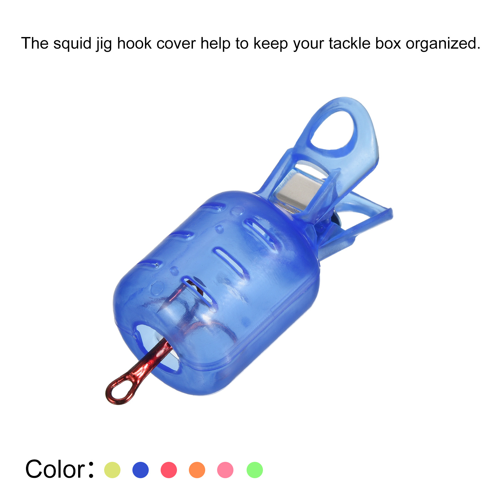 10pcs Small Size Squid Jig Hoo - Fishing Equipment Box ulasan dan harga