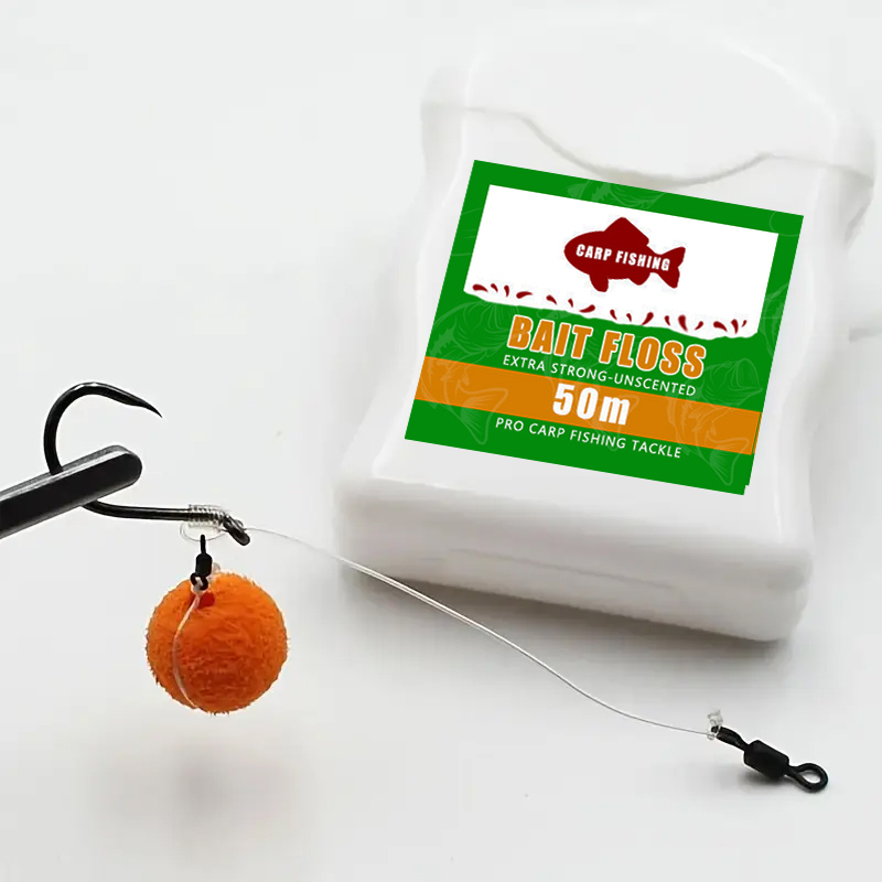 1pc/2pcs 50m Carp Fishing Bait - Freshwater Fishing Kit ulasan dan harga