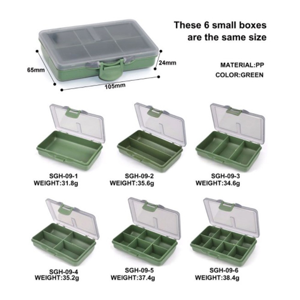 4/8grids Separate Storage Box, - Fishing Equipment Box ulasan dan harga