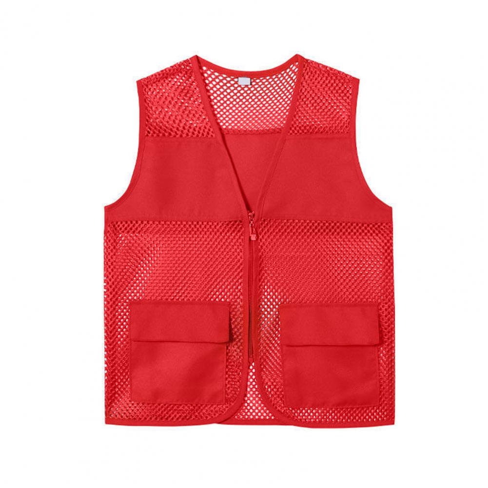Fishing Vest Hollow Out Zipper - Fishing Vest Jacket ulasan dan harga