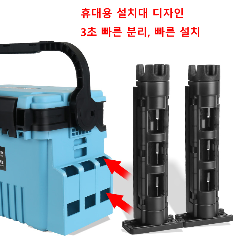 JSFUN Fishing Box Barrel Holde - Fishing Equipment Stores ulasan dan harga