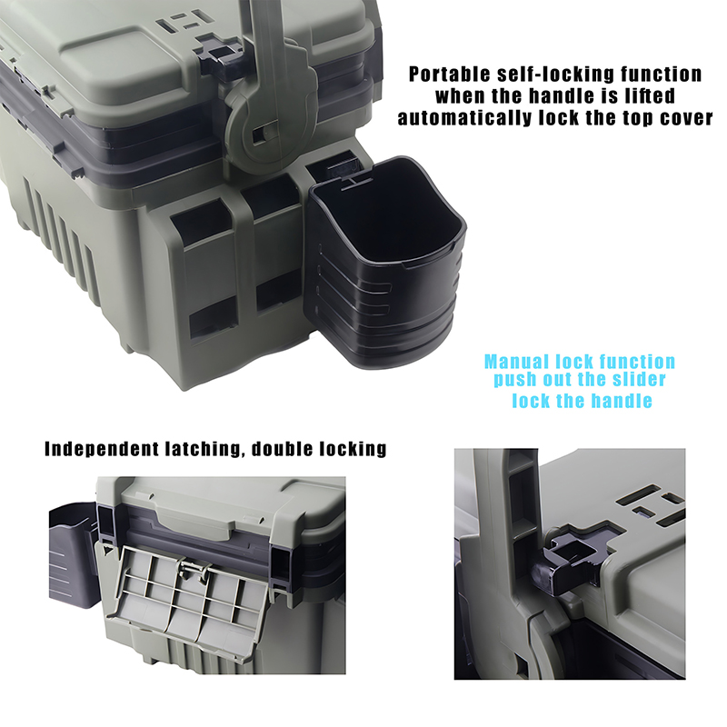 JSFUN Fishing Box Barrel Holde - Fishing Equipment Stores ulasan dan harga