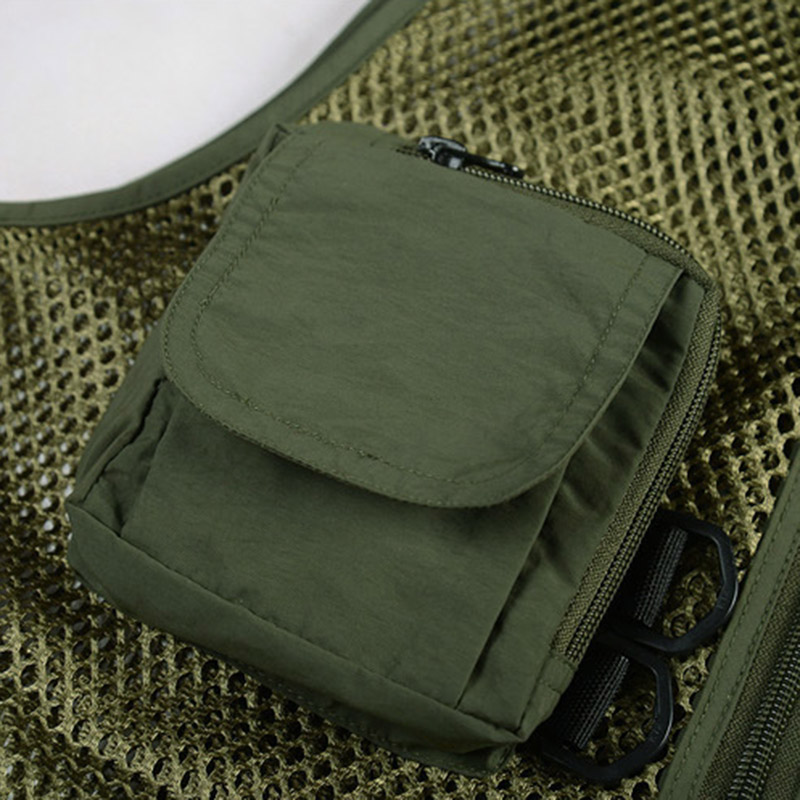NEW Men Fishing Vest Multi-Poc - Fishing Vest Jacket ulasan dan harga