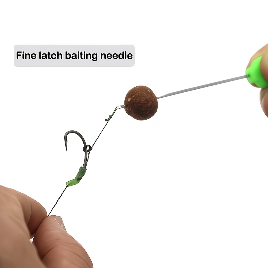 3Pcs Green Handle Fishing Bait - Freshwater Fishing Kit ulasan dan harga