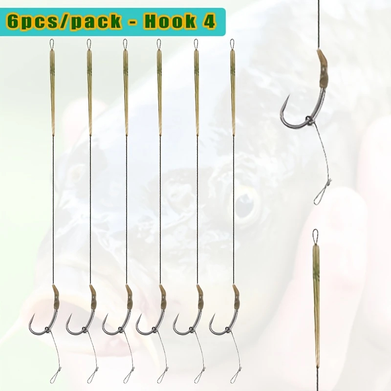 6pcs Ready Made Blow Back Hair - Freshwater Fishing Kit ulasan dan harga