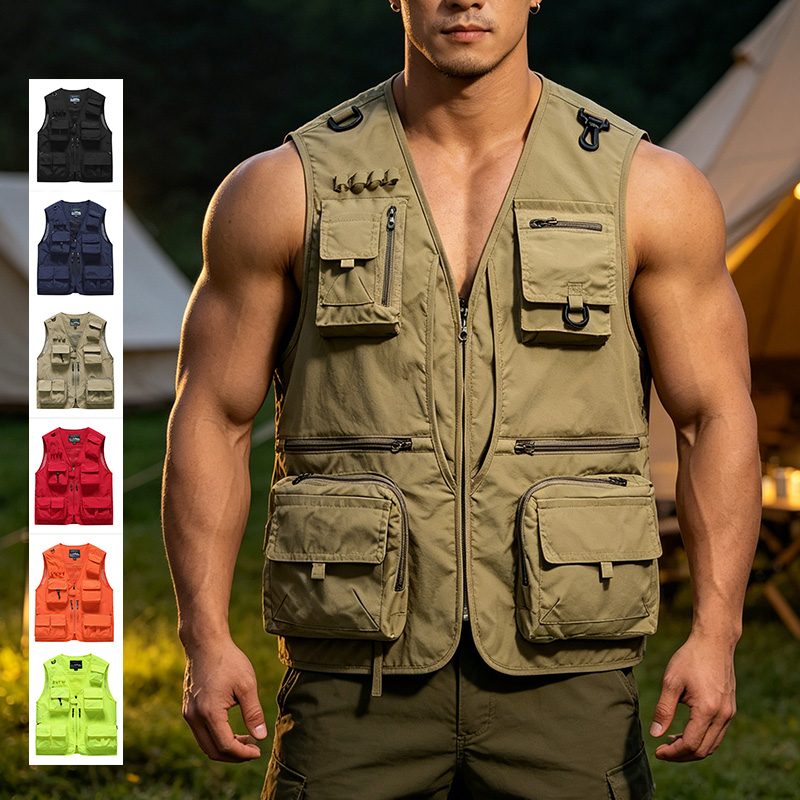 Summer Work Vest for Outdoor A - Fishing Vest Jacket ulasan dan harga