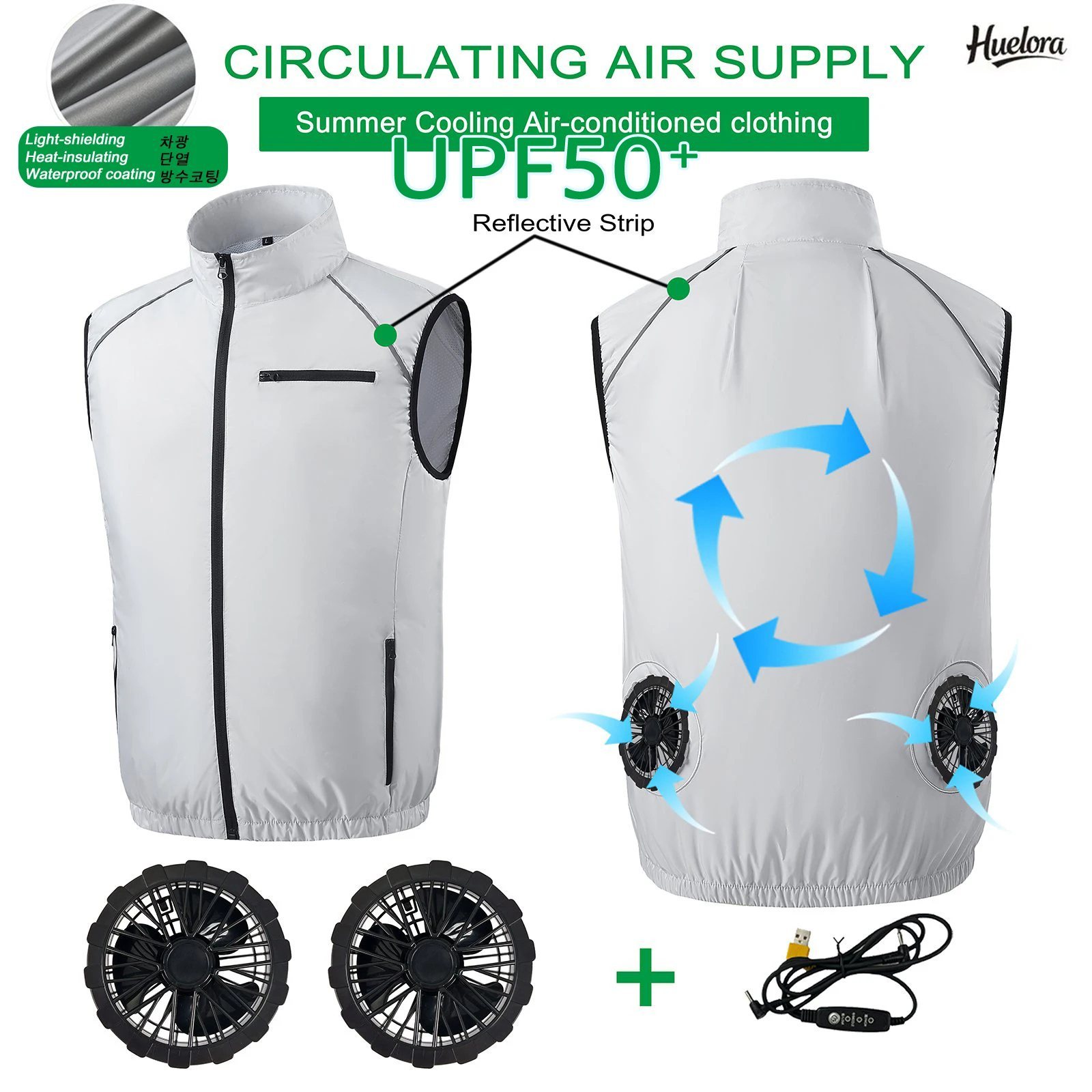 Summer Cool Vest Wearable Refr - Fishing Vest Jacket ulasan dan harga