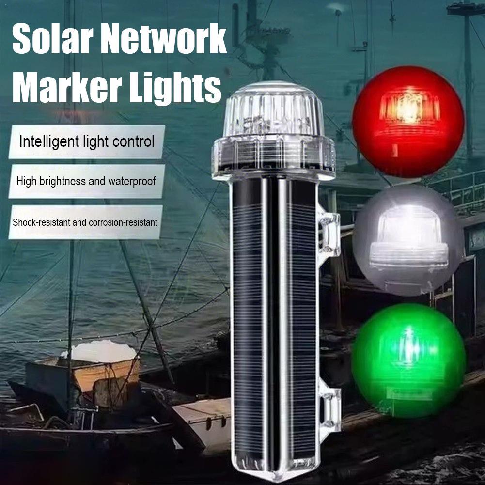 Solar Ocean Signal Light Navig - Fishing Equipment Stores ulasan dan harga