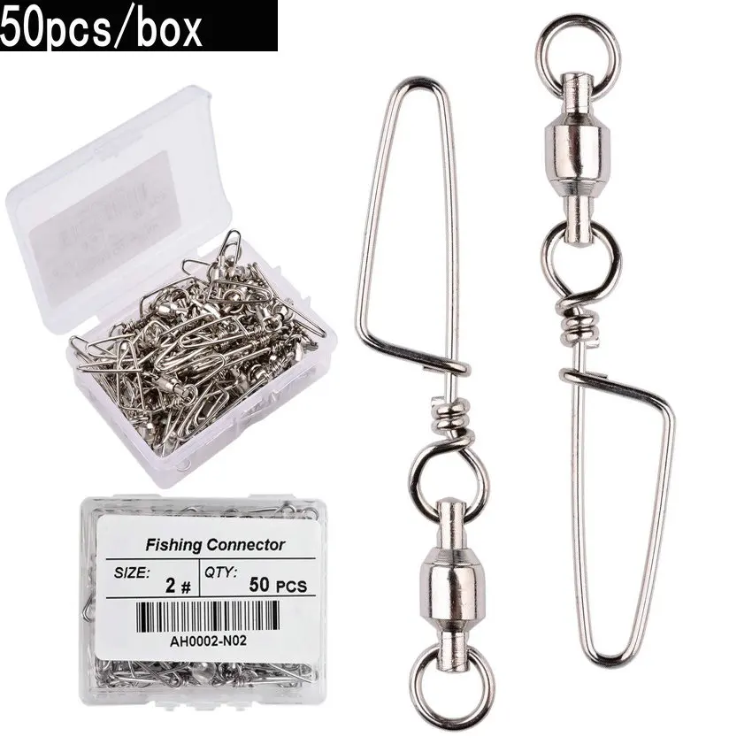 50pcs Fishing Ball Bearing Swi - Fishing Equipment Box ulasan dan harga