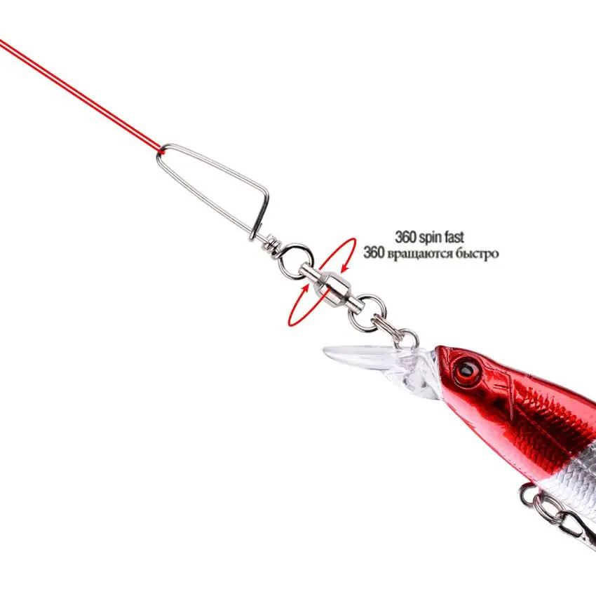 50pcs Fishing Ball Bearing Swi - Fishing Equipment Box ulasan dan harga